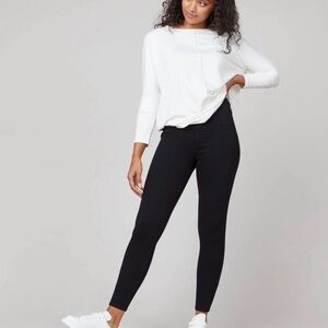 Spanx Jeanish ankle leggings jeans black XL